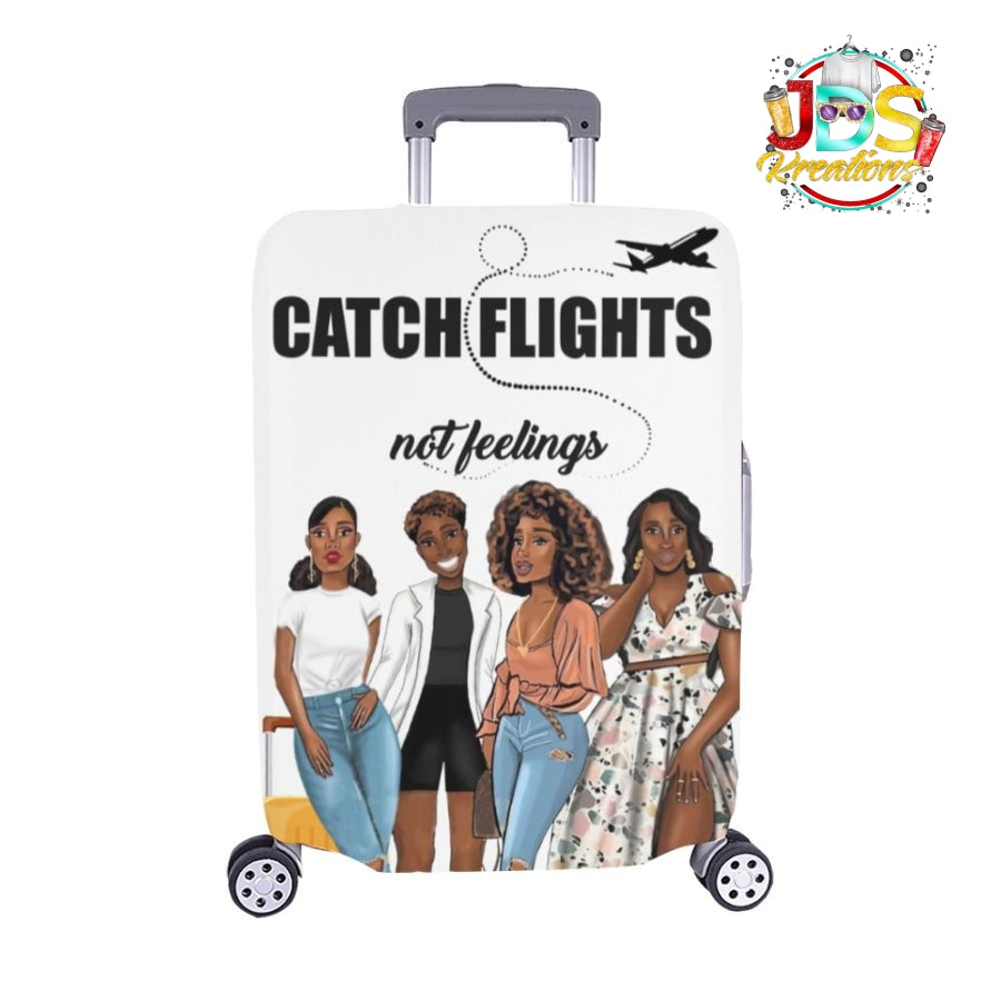 Catching Flights Vol 1 Luggage Cover Luggage Cover (Medium)