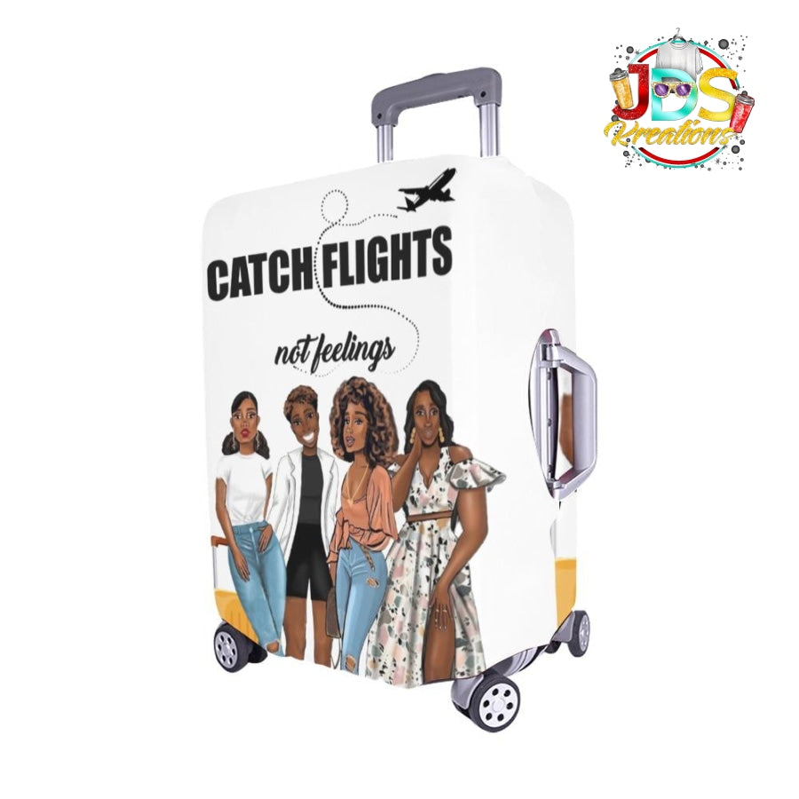 Catching Flights Vol 1 Luggage Cover Luggage Cover (Medium)