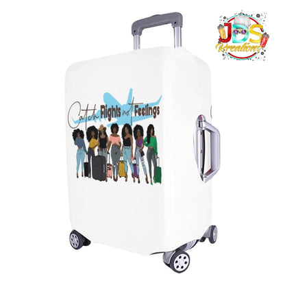 Catching Flights Vol 2 Luggage Cover Luggage Cover (Large)