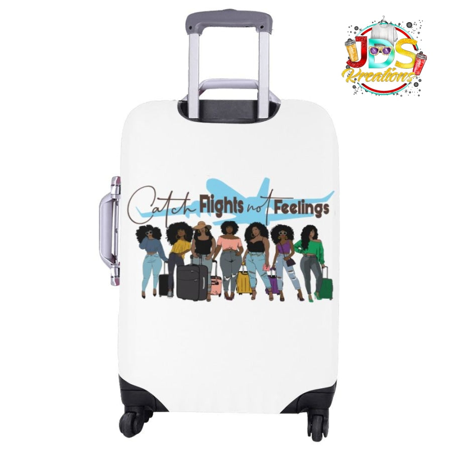 Catching Flights Vol 2 Luggage Cover Luggage Cover (Large)