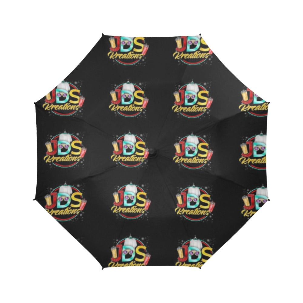 Tiled photo umbrella Semi-Automatic Foldable Umbrella