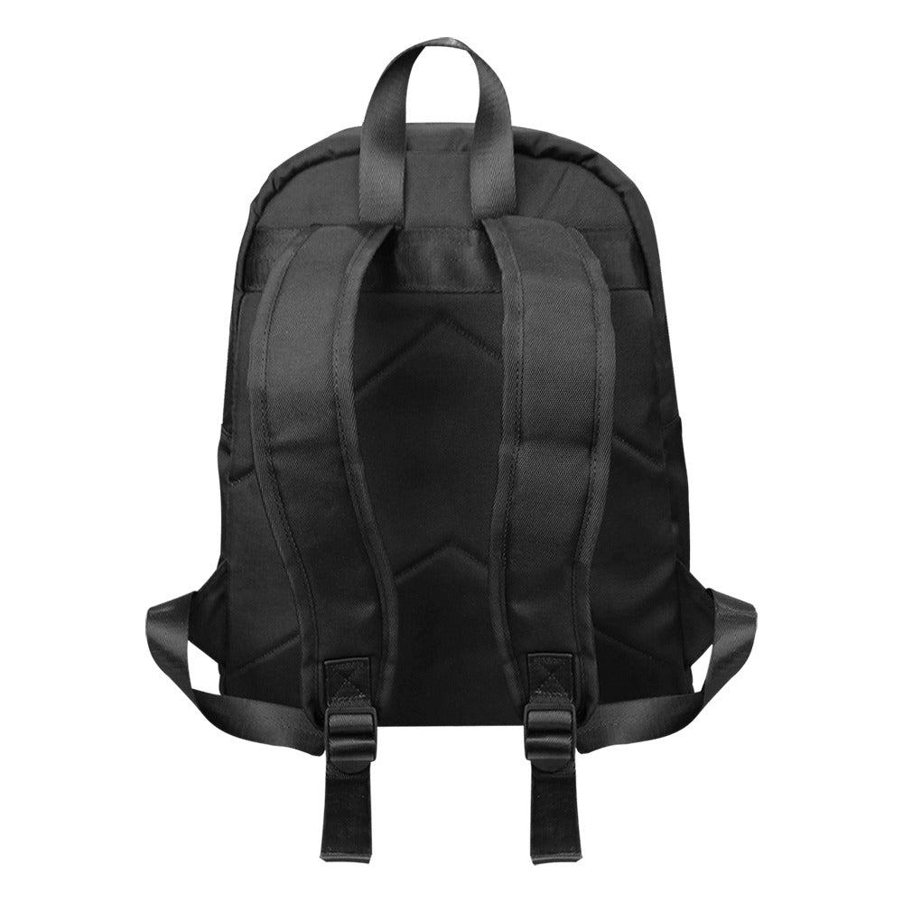 Twin puffs name backpack